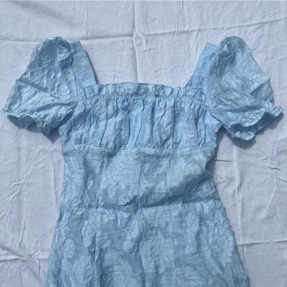 Blue mini dress - Picture 2 of 4